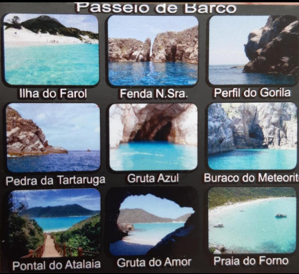 Serra Mar Suites,Lofts, E Casas A 300 Metros Das Praias 阿拉亚尔-杜卡布 外观 照片